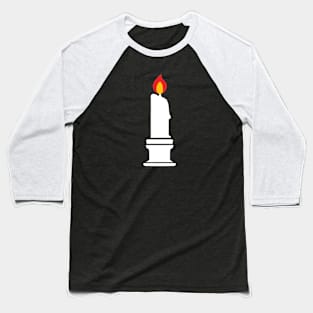 The Compact of the Light - White Baseball T-Shirt